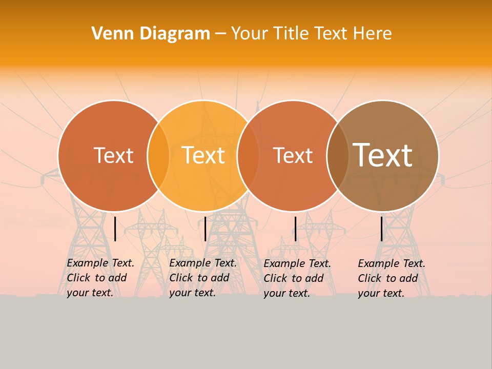 Tall Silhouette Weather PowerPoint Template