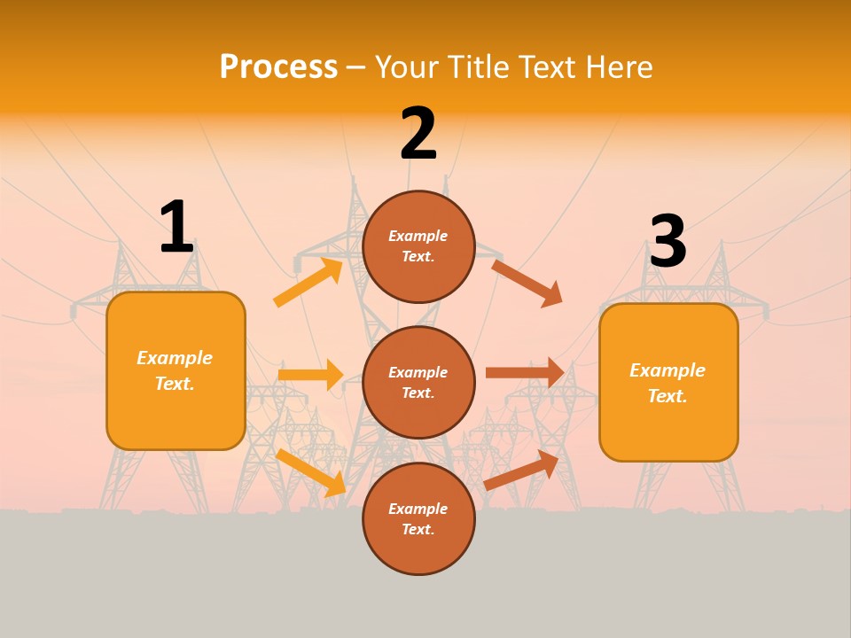 Tall Silhouette Weather PowerPoint Template