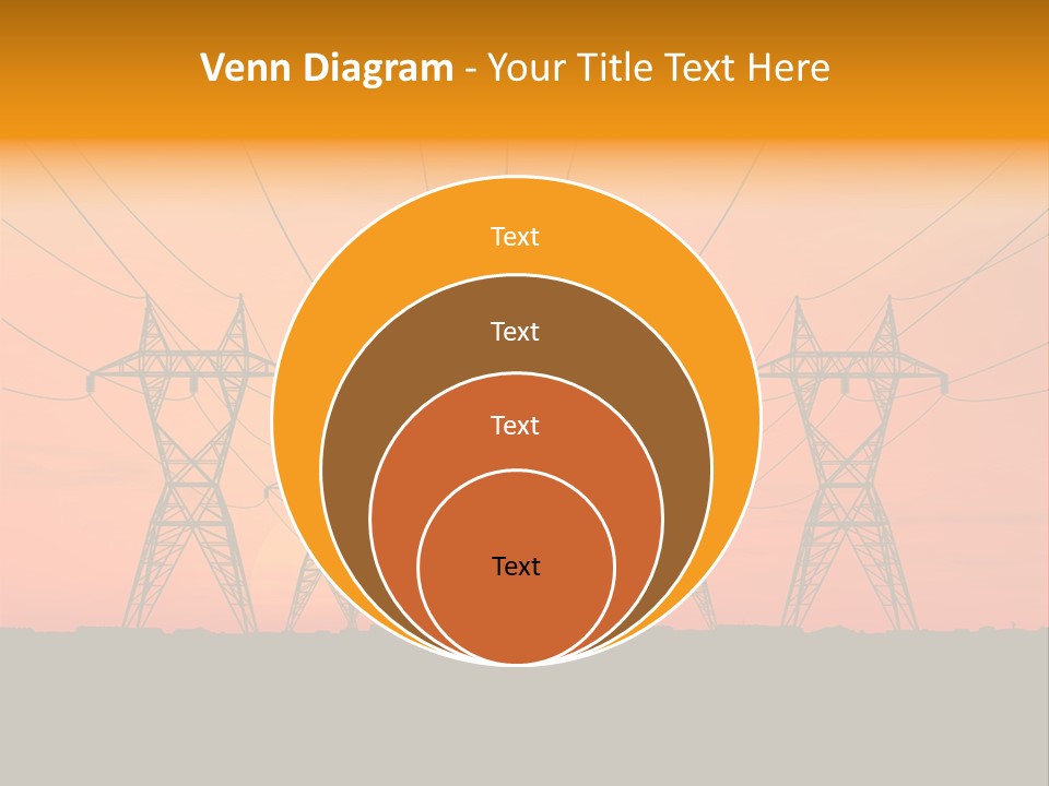 Tall Silhouette Weather PowerPoint Template