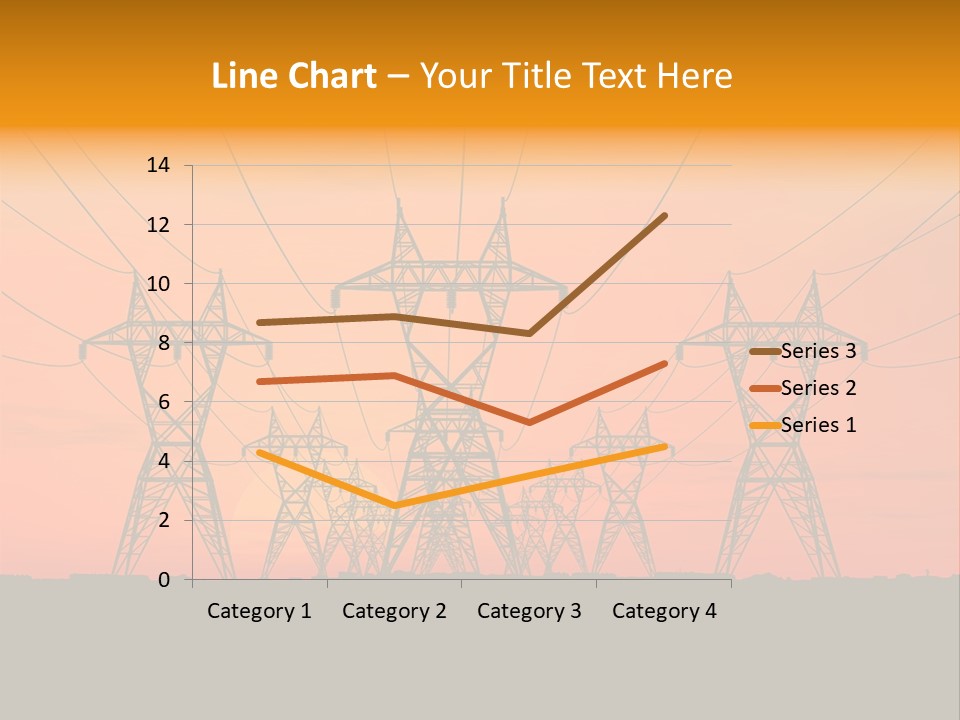 Tall Silhouette Weather PowerPoint Template