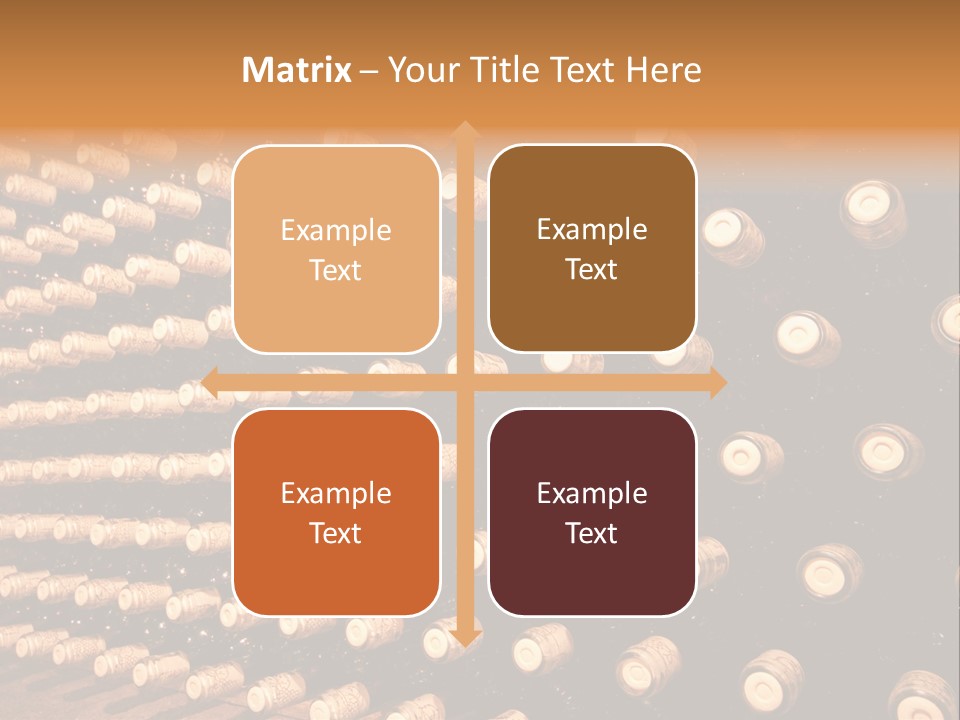 Winery Aging Vine PowerPoint Template