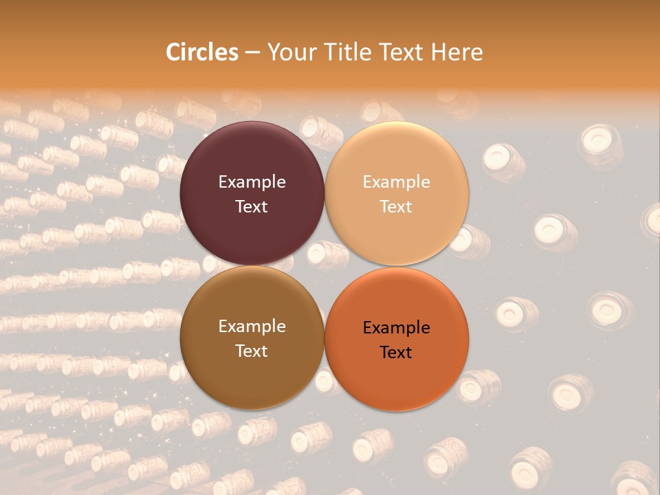 Winery Aging Vine PowerPoint Template