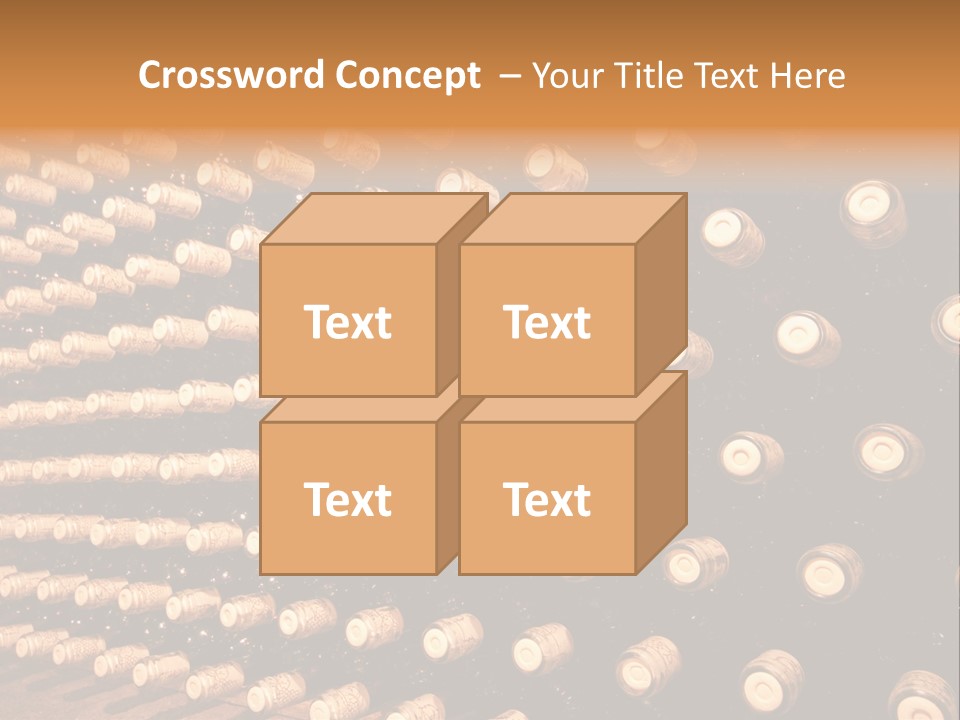 Winery Aging Vine PowerPoint Template