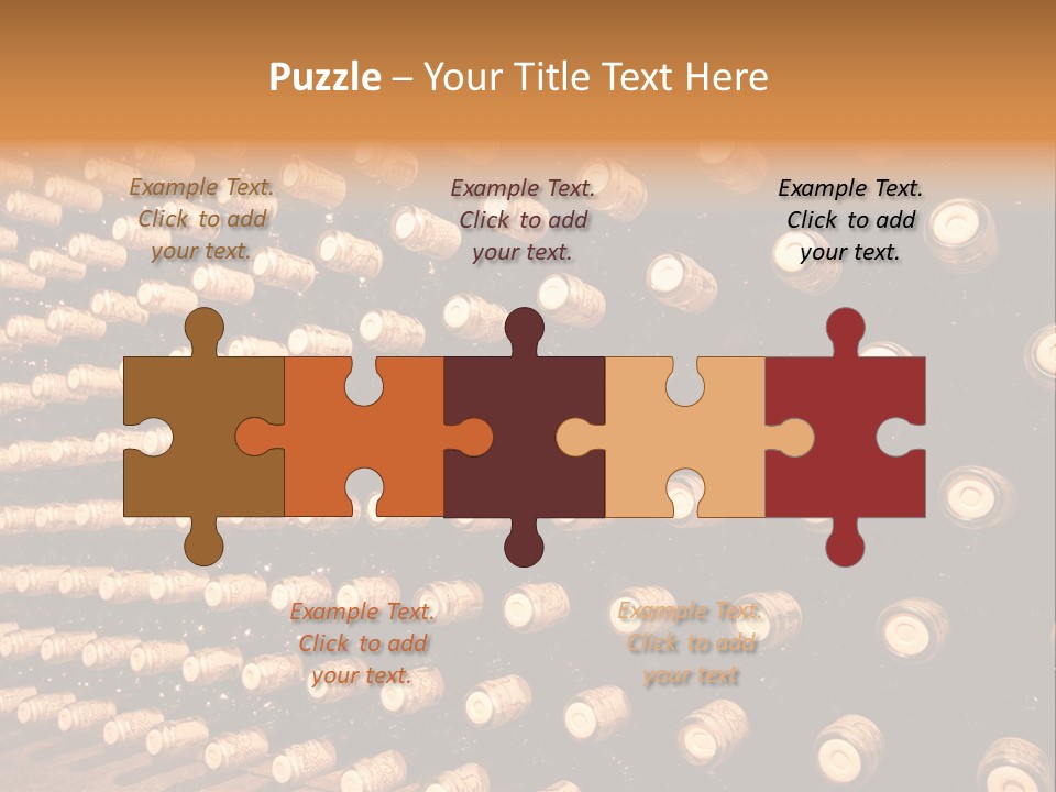 Winery Aging Vine PowerPoint Template