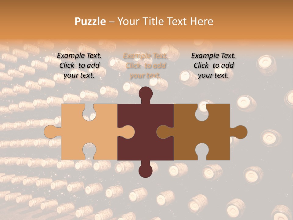 Winery Aging Vine PowerPoint Template