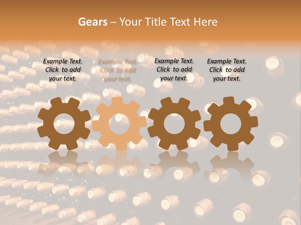 Winery Aging Vine PowerPoint Template