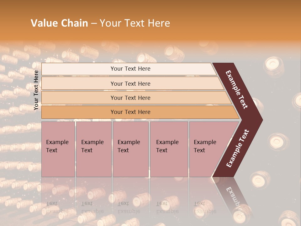 Winery Aging Vine PowerPoint Template