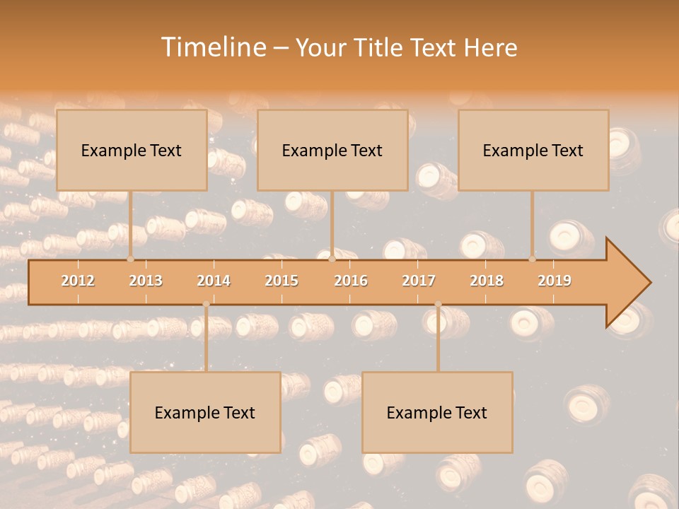 Winery Aging Vine PowerPoint Template