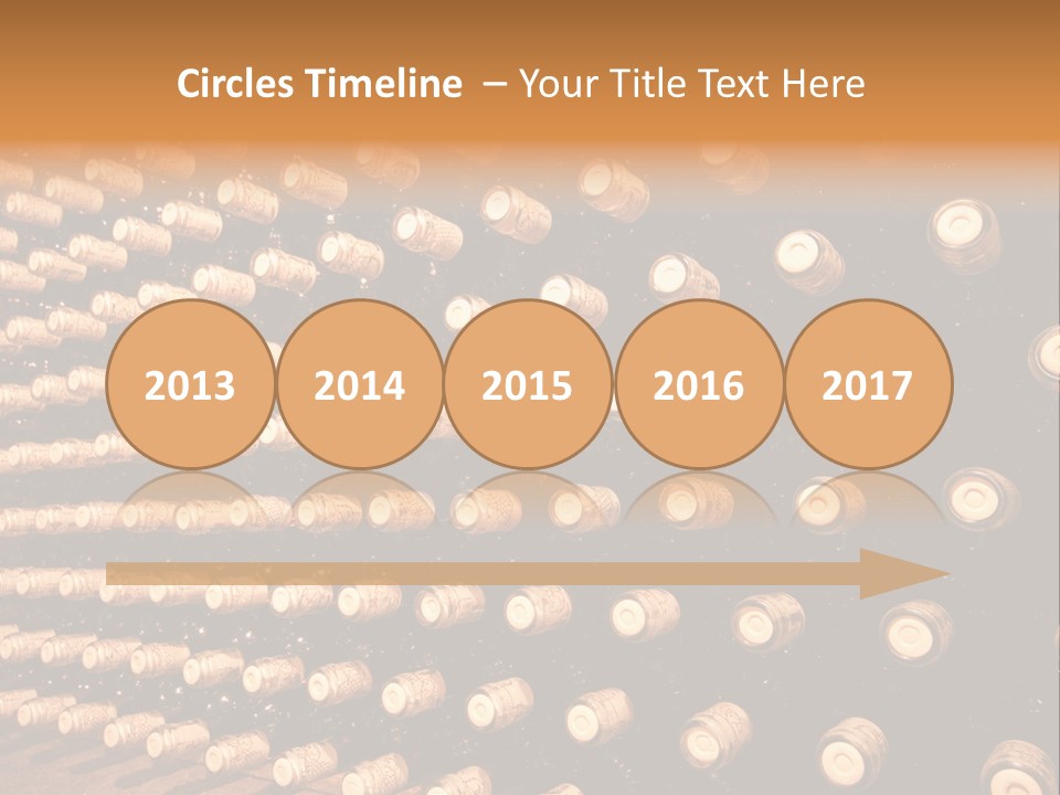 Winery Aging Vine PowerPoint Template