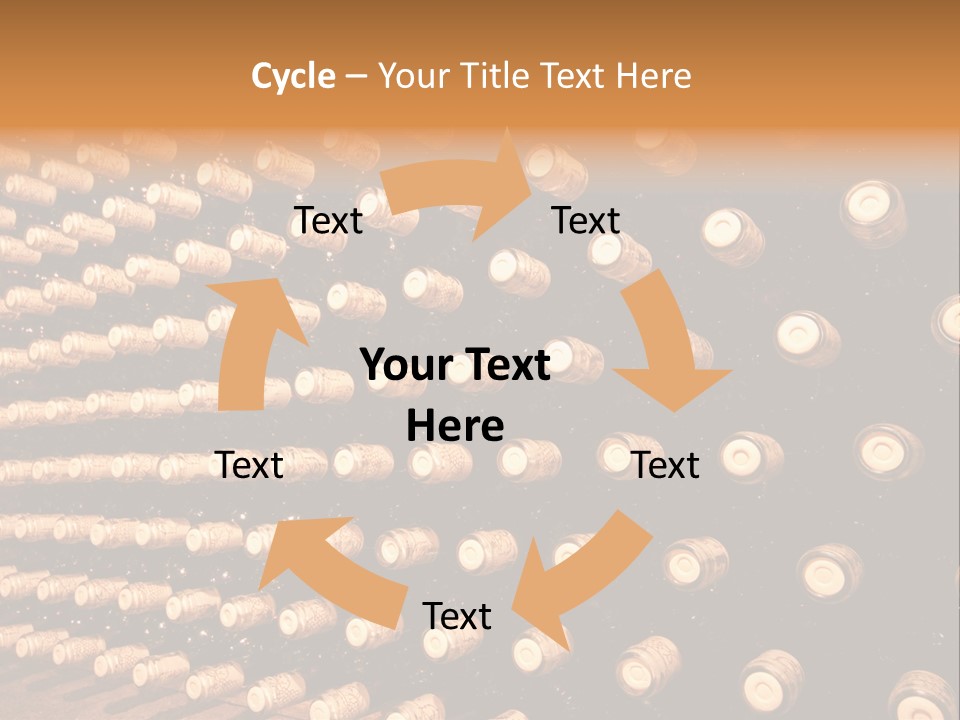 Winery Aging Vine PowerPoint Template