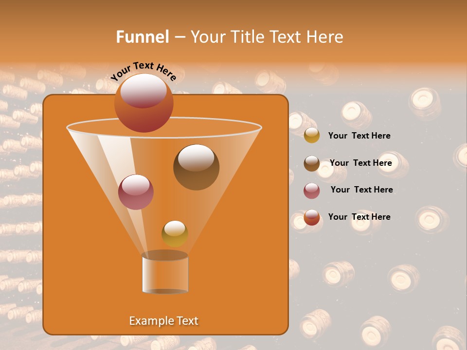 Winery Aging Vine PowerPoint Template