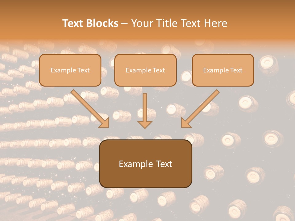 Winery Aging Vine PowerPoint Template