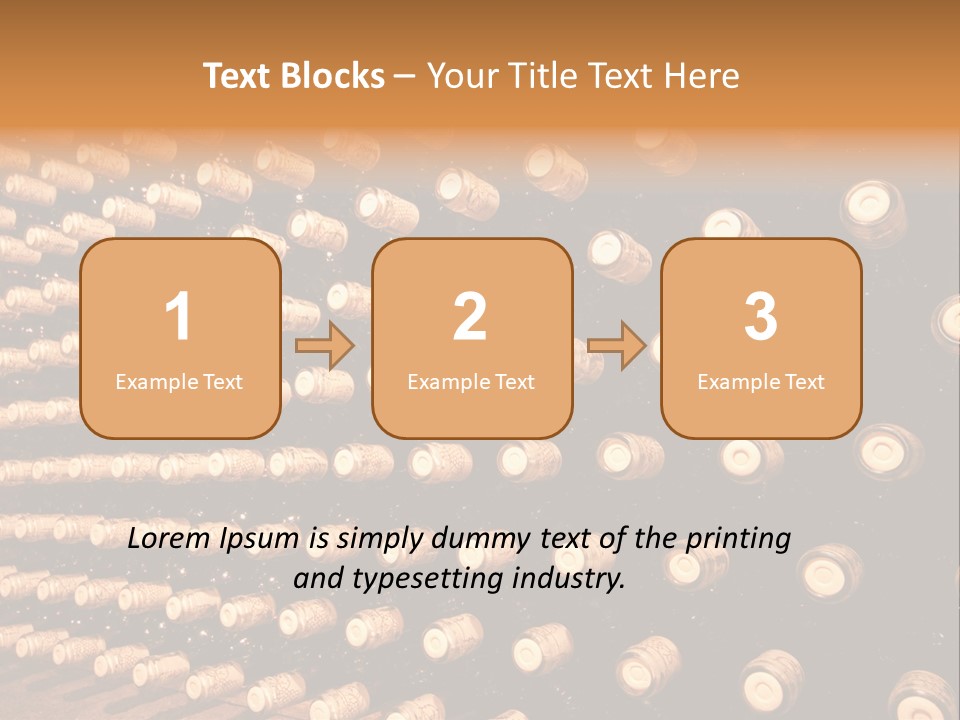 Winery Aging Vine PowerPoint Template