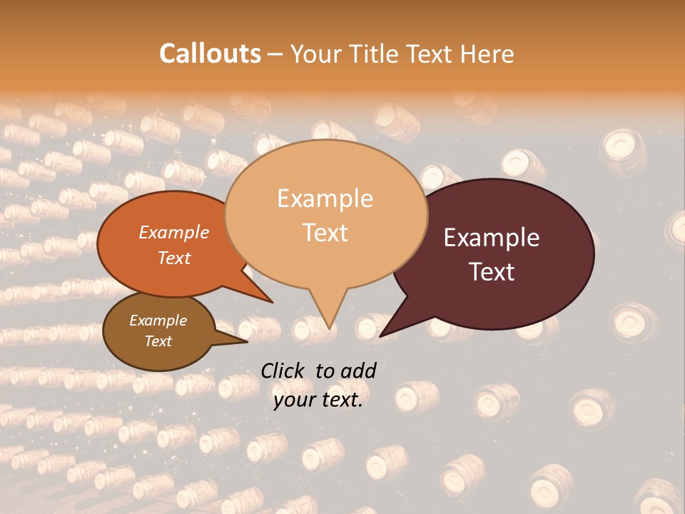 Winery Aging Vine PowerPoint Template