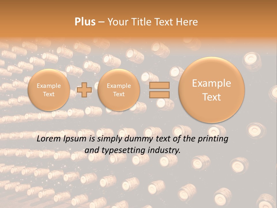 Winery Aging Vine PowerPoint Template