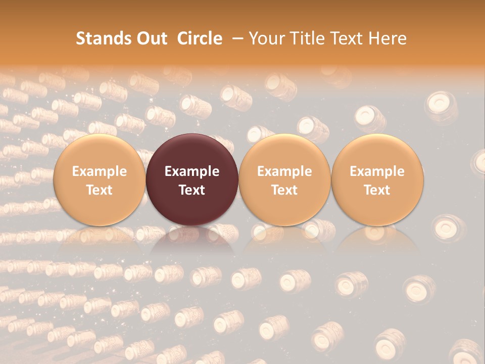 Winery Aging Vine PowerPoint Template