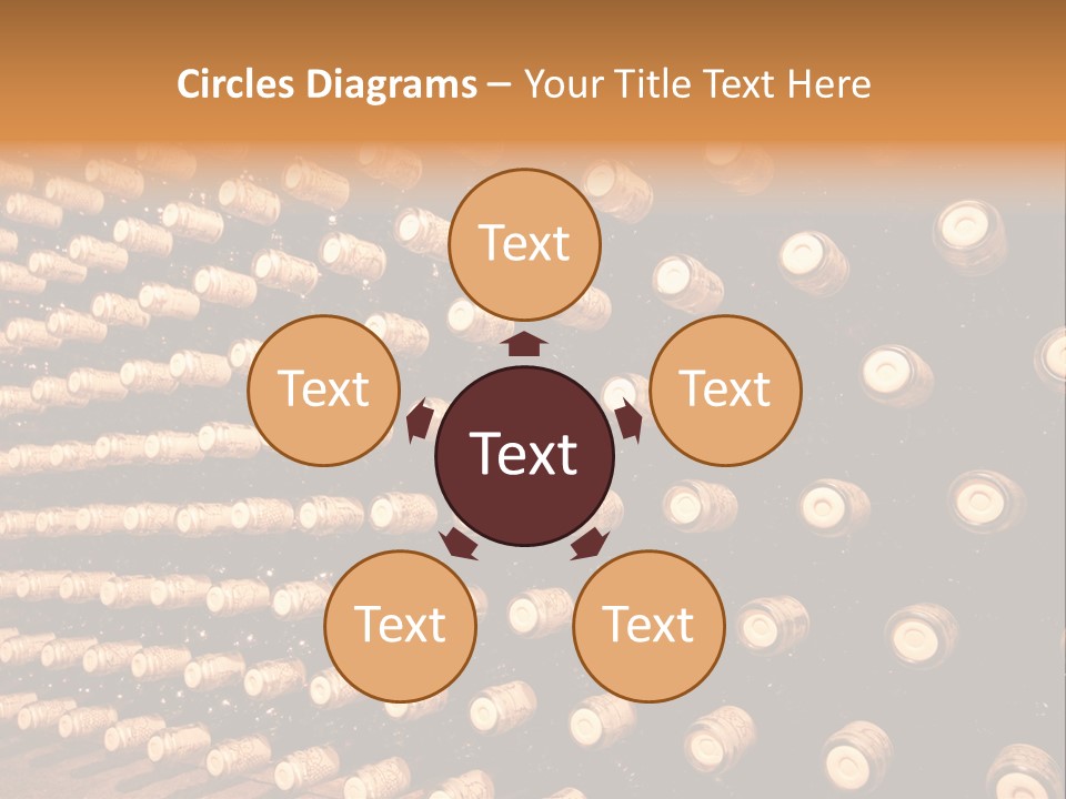 Winery Aging Vine PowerPoint Template