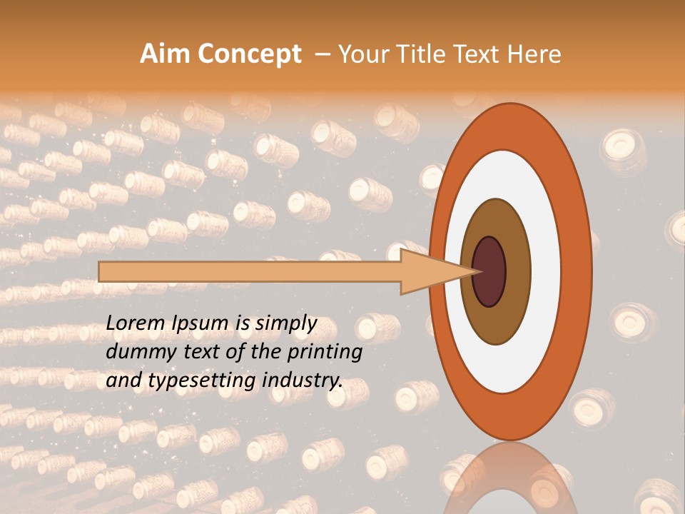 Winery Aging Vine PowerPoint Template