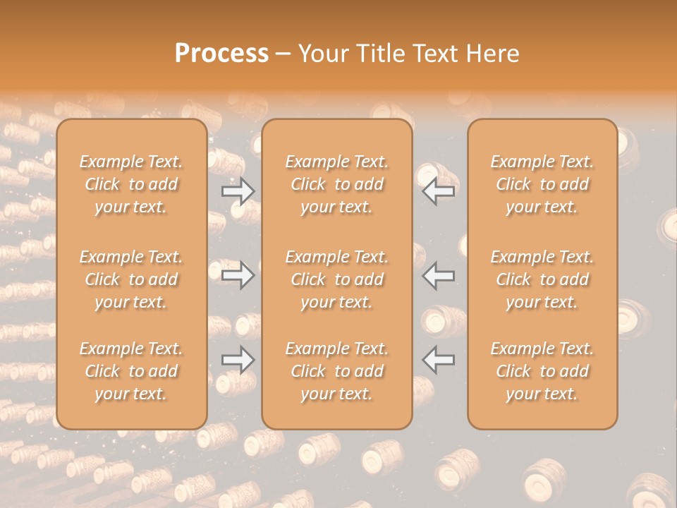 Winery Aging Vine PowerPoint Template
