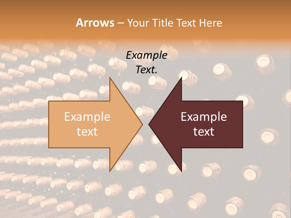 Winery Aging Vine PowerPoint Template