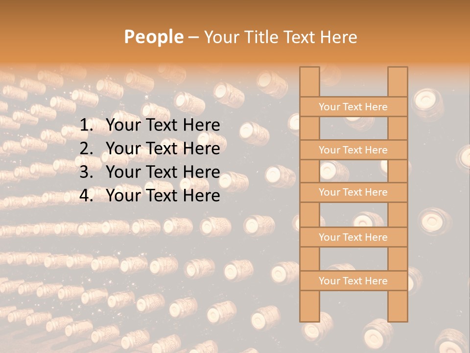 Winery Aging Vine PowerPoint Template