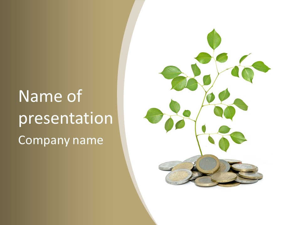 Ecosavy Europa Finance PowerPoint Template