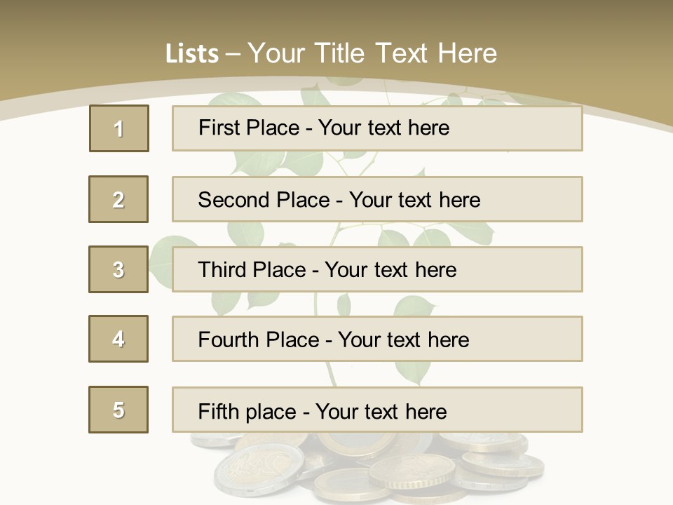 Ecosavy Europa Finance PowerPoint Template