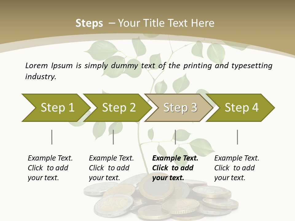 Ecosavy Europa Finance PowerPoint Template