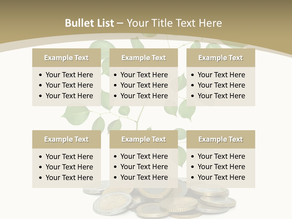 Ecosavy Europa Finance PowerPoint Template