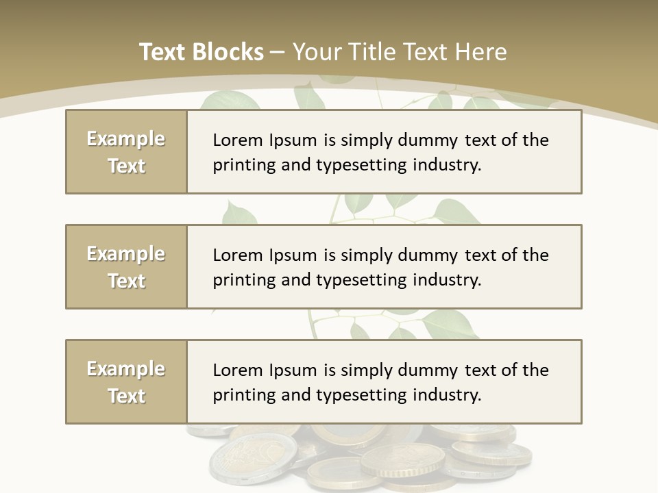 Ecosavy Europa Finance PowerPoint Template