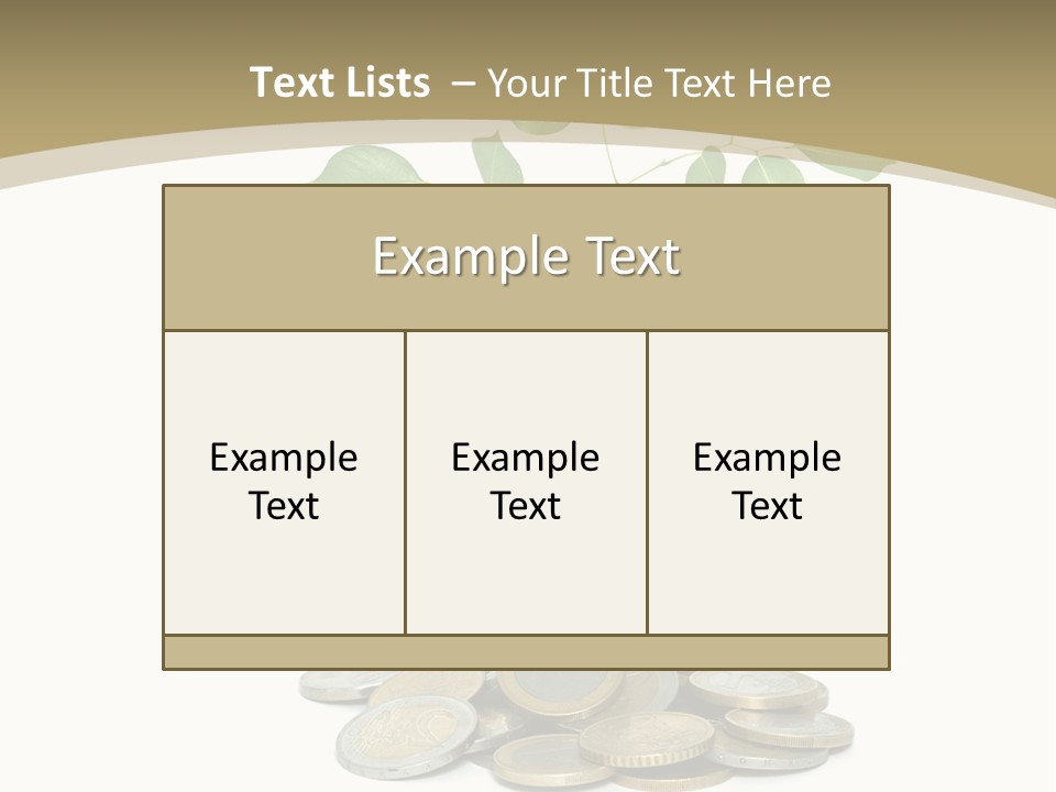 Ecosavy Europa Finance PowerPoint Template