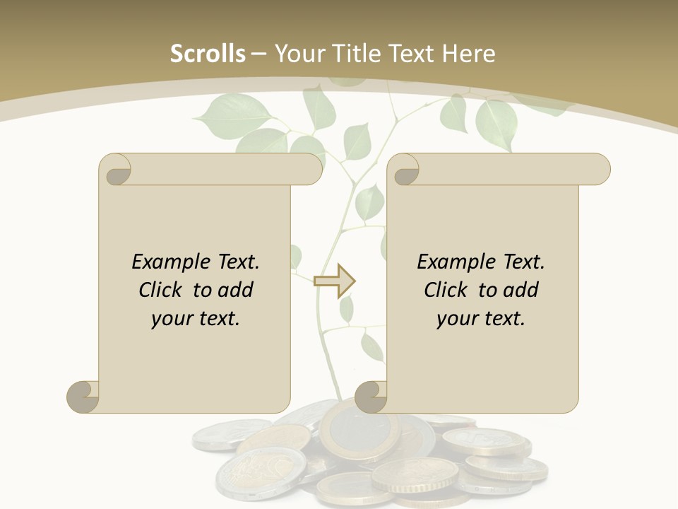 Ecosavy Europa Finance PowerPoint Template