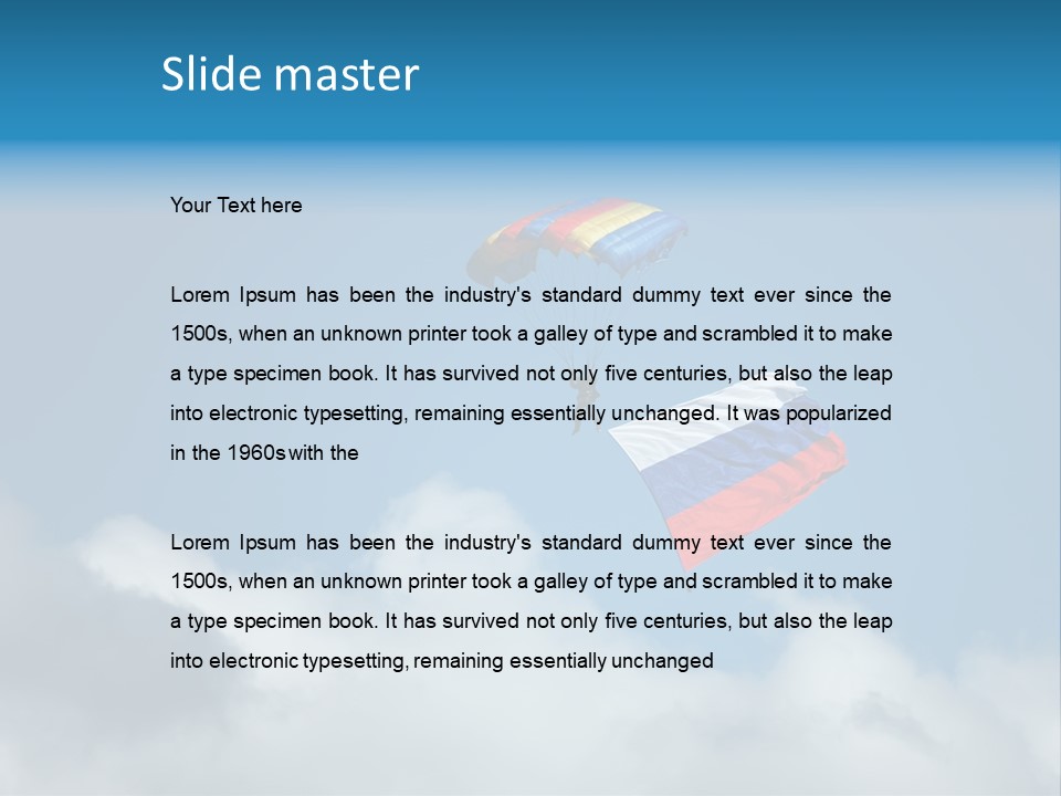 Gloves Help White PowerPoint Template