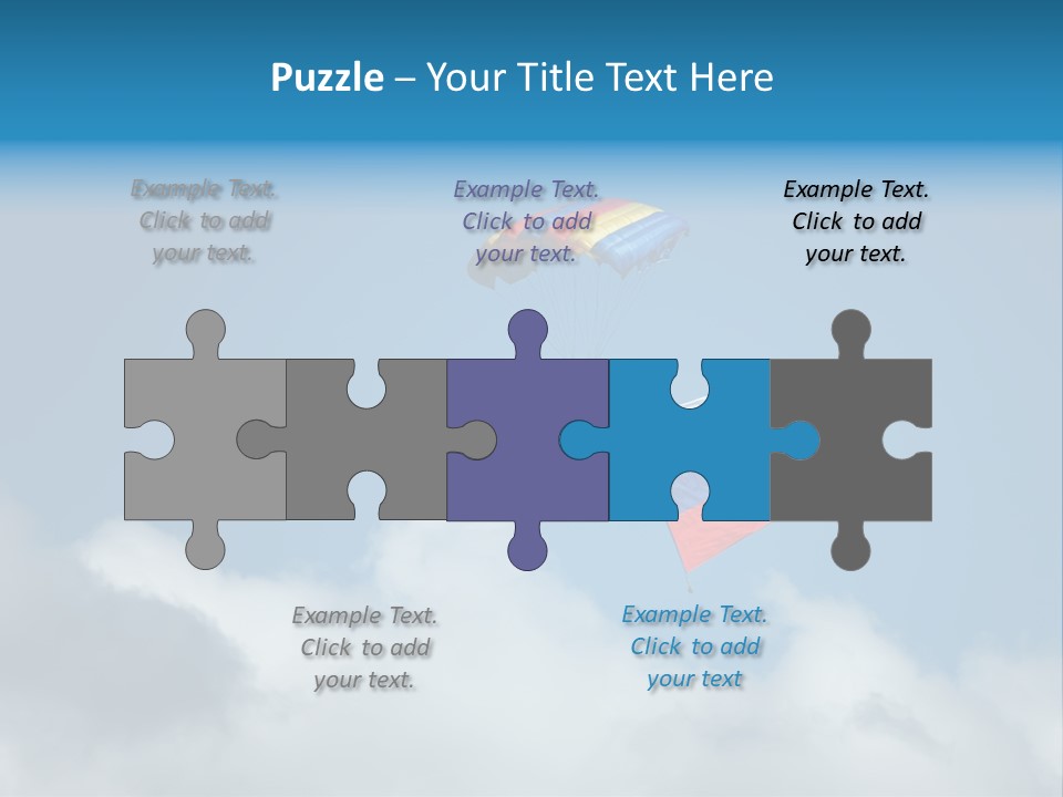 Gloves Help White PowerPoint Template