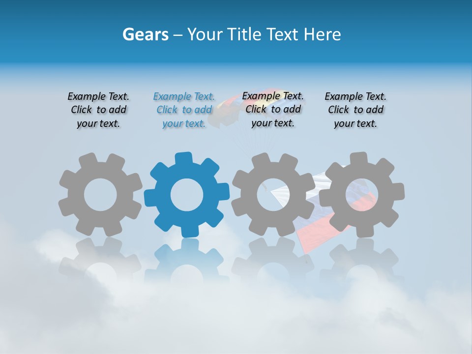 Gloves Help White PowerPoint Template