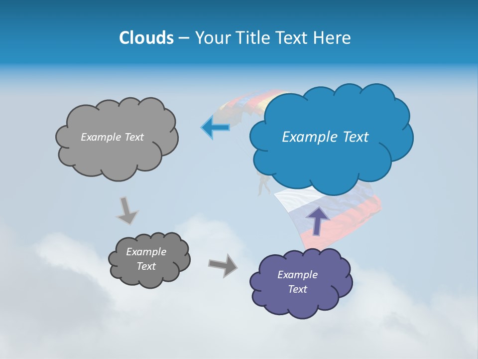 Gloves Help White PowerPoint Template