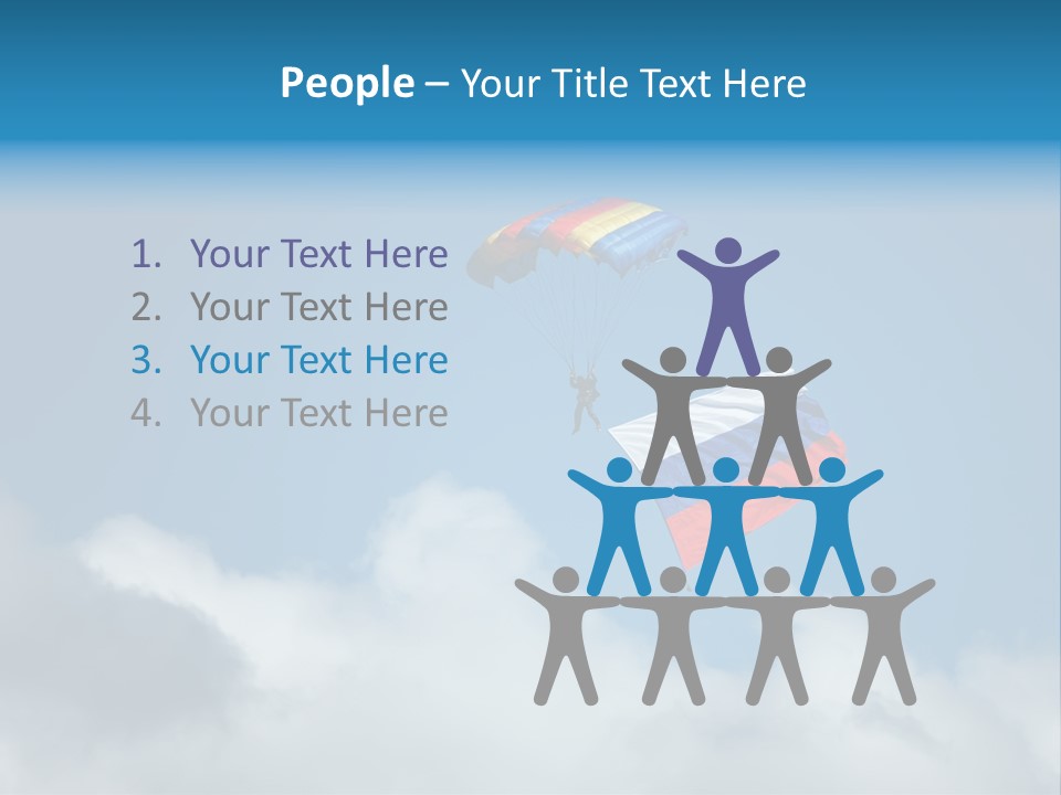 Gloves Help White PowerPoint Template