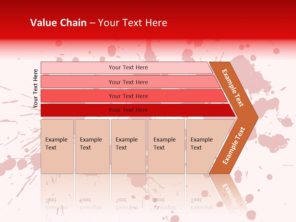 Art White Blood PowerPoint Template