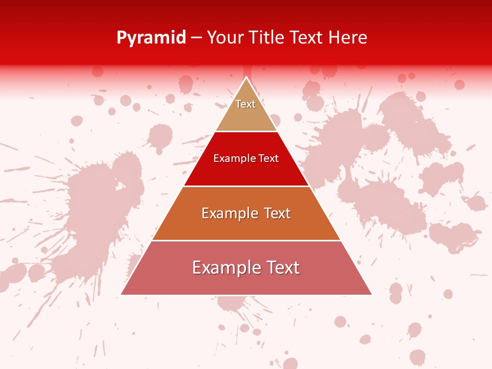 Art White Blood PowerPoint Template