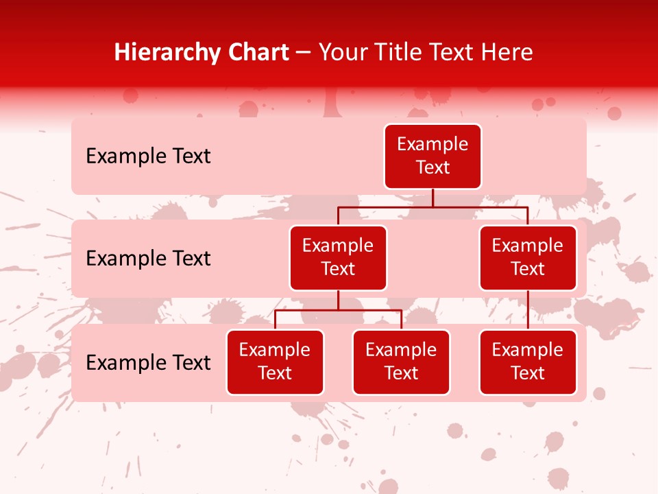 Art White Blood PowerPoint Template