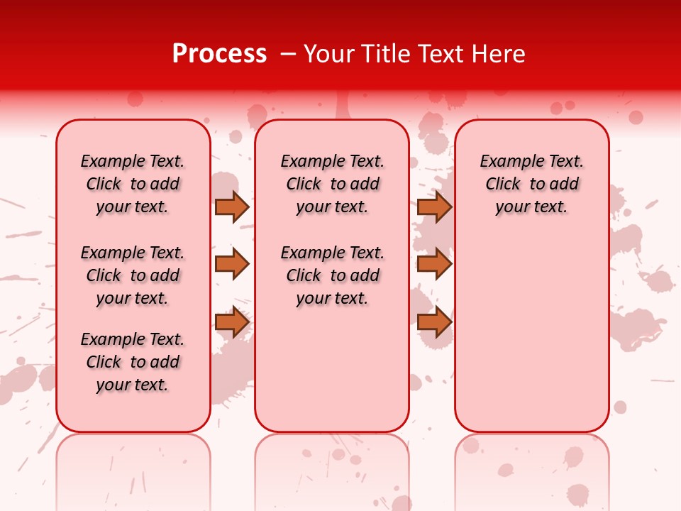 Art White Blood PowerPoint Template