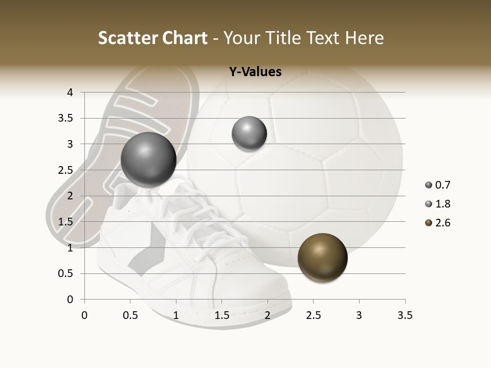 Air Dribbling Sneaker PowerPoint Template