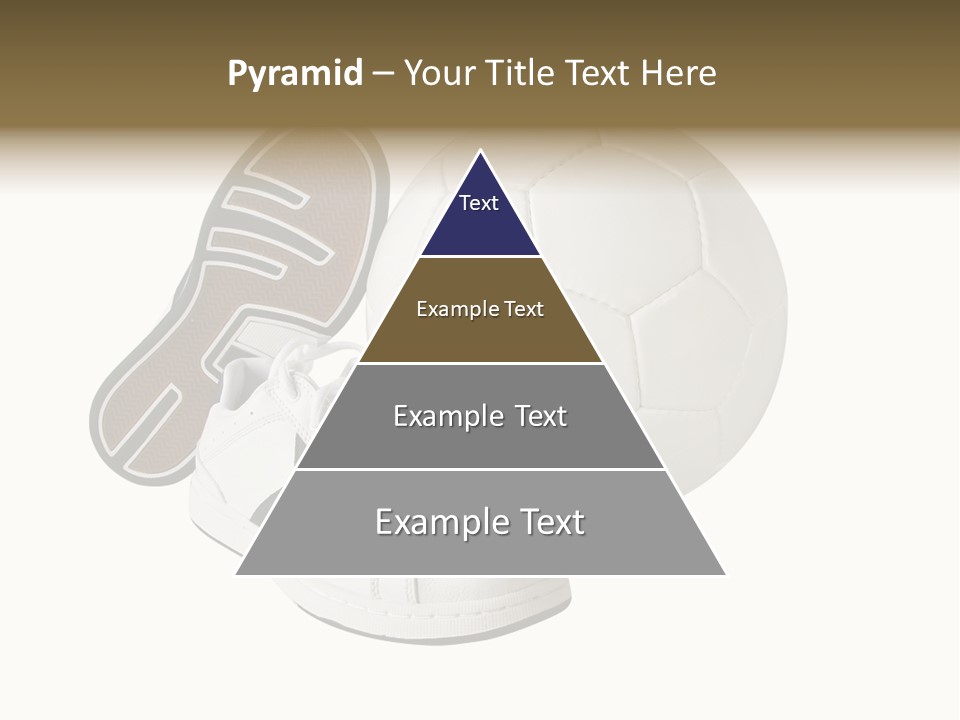 Air Dribbling Sneaker PowerPoint Template