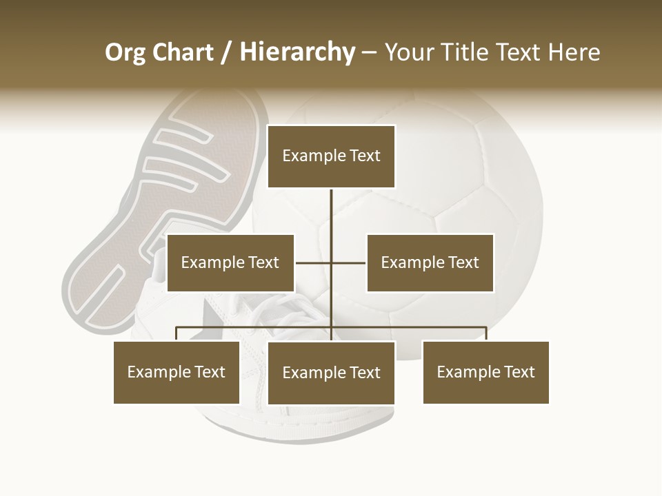 Air Dribbling Sneaker PowerPoint Template