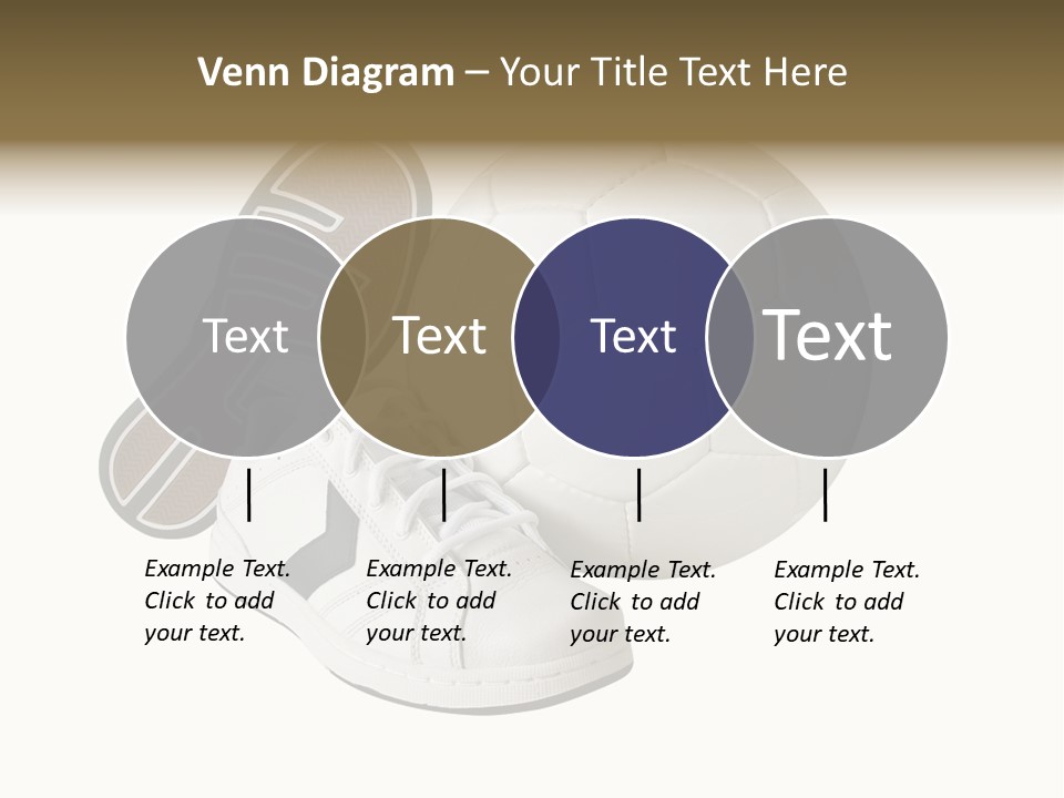 Air Dribbling Sneaker PowerPoint Template