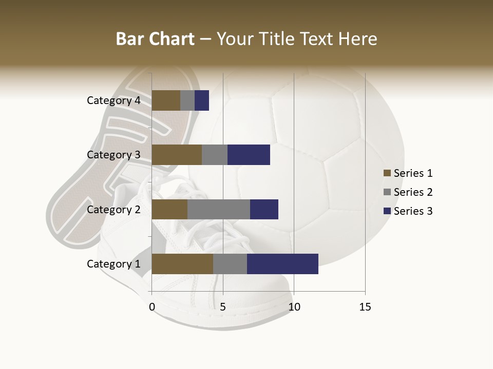 Air Dribbling Sneaker PowerPoint Template