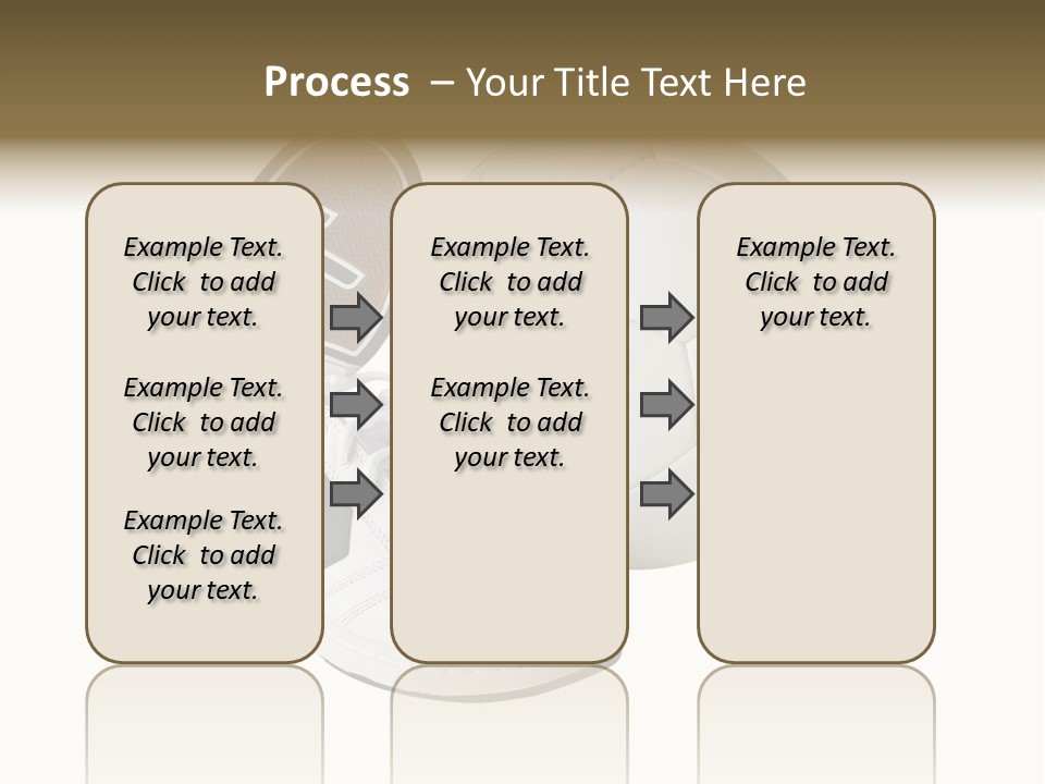 Air Dribbling Sneaker PowerPoint Template