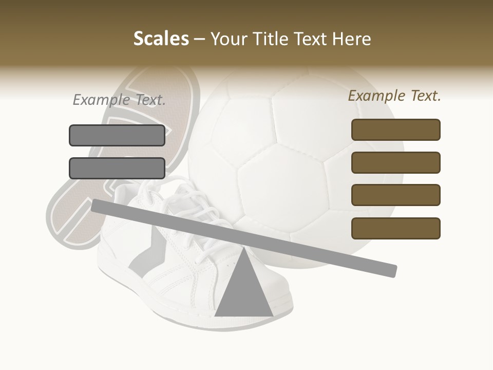 Air Dribbling Sneaker PowerPoint Template