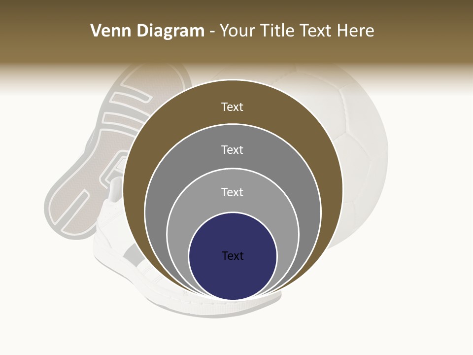 Air Dribbling Sneaker PowerPoint Template