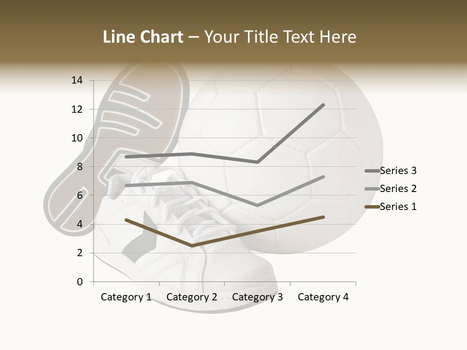 Air Dribbling Sneaker PowerPoint Template